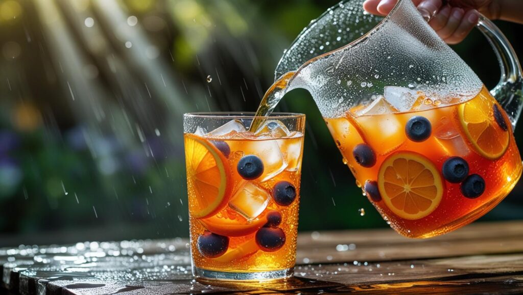 Fruit-Infused Iced Tea
